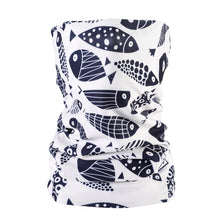 Load image into Gallery viewer, Fish Clues Double-Layered Neck Gaiter
